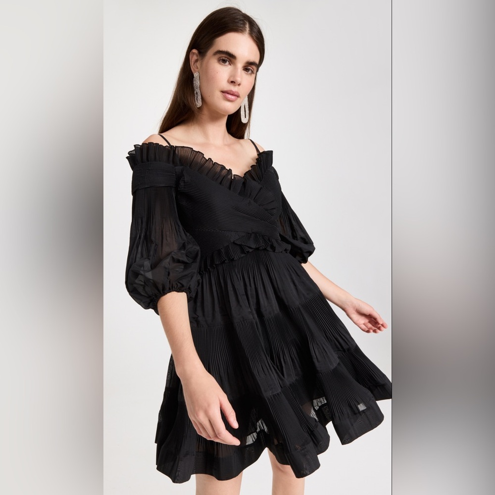 Zimmermann Pleated Minidress